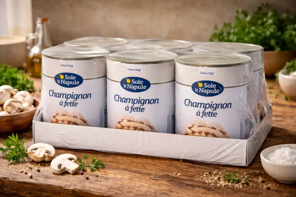 MARINATED CHAMPIGNONS 2.5KG