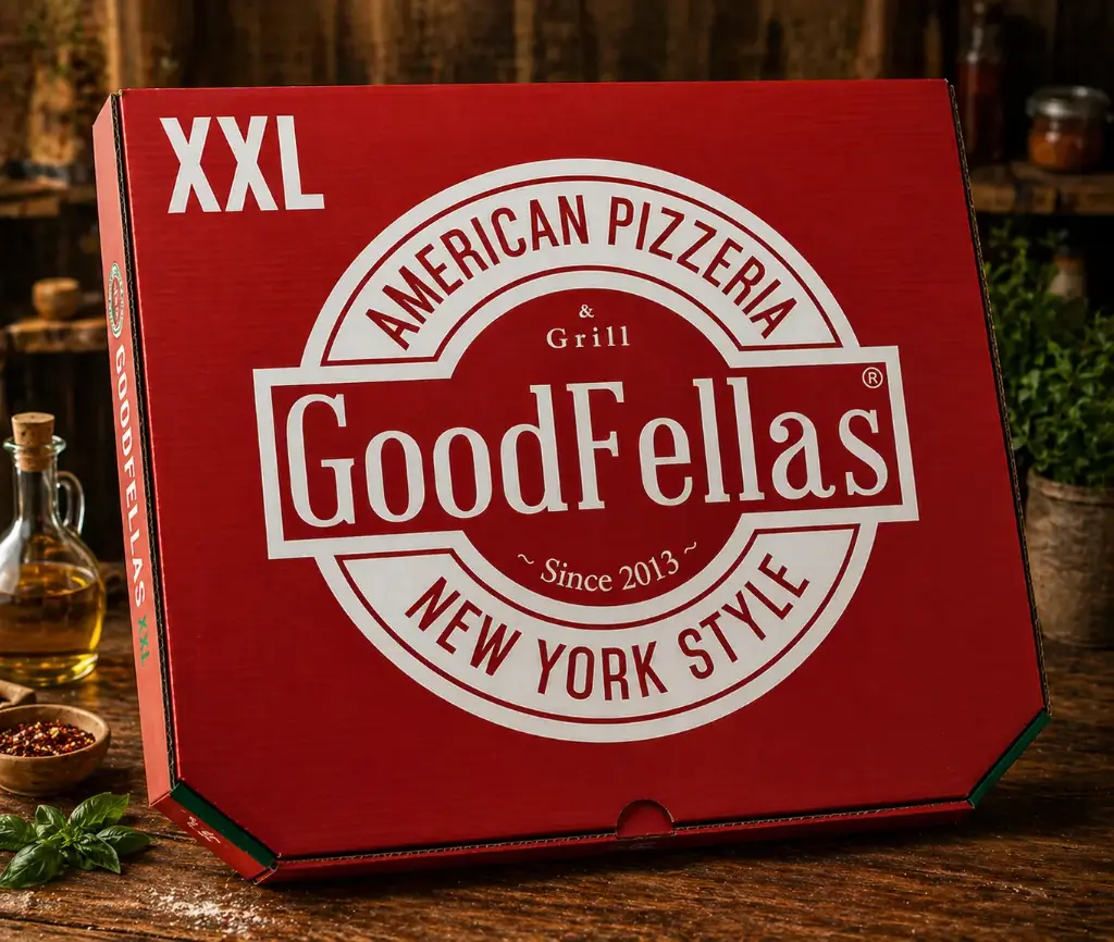 GOODFELLAS - PIZZA BOX XXL 20" 52X52 x25